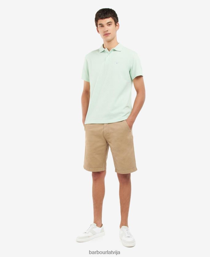 Barbour vīriešiem Ryde polo krekls P8J88A697 apģērbs putekļainā piparmētra
