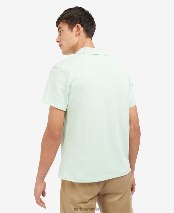 Barbour vīriešiem Ryde polo krekls P8J88A697 apģērbs putekļainā piparmētra