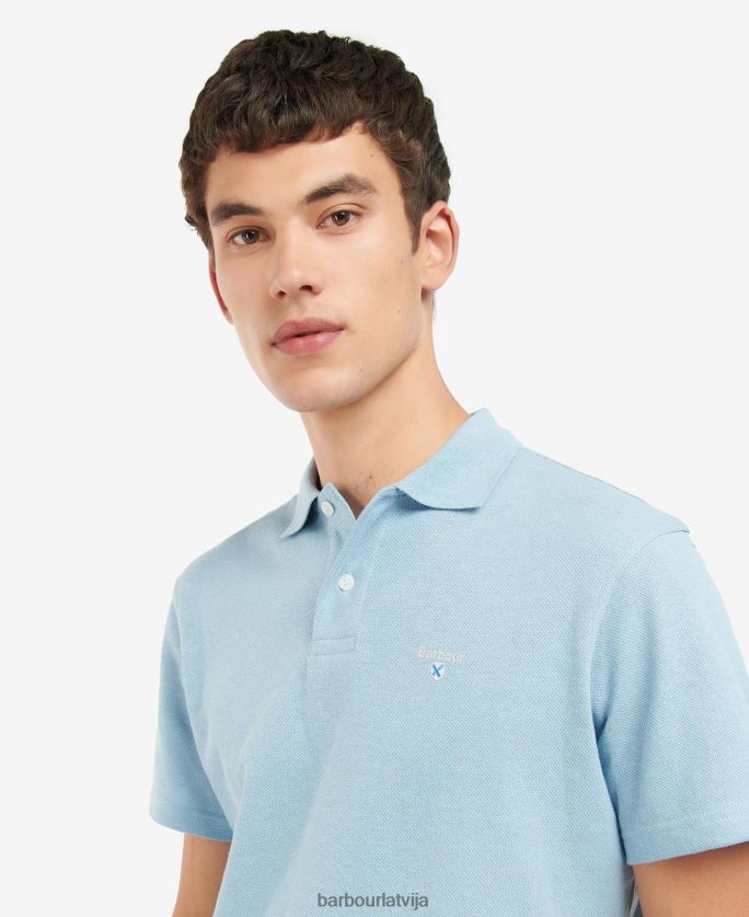 Barbour vīriešiem Ryde polo krekls P8J88A715 apģērbs putekļainā piparmētra