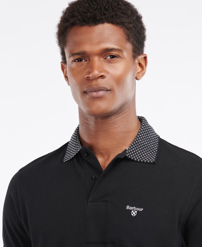 Barbour vīriešiem abuin polo krekls P8J88A738 apģērbs dk bordo