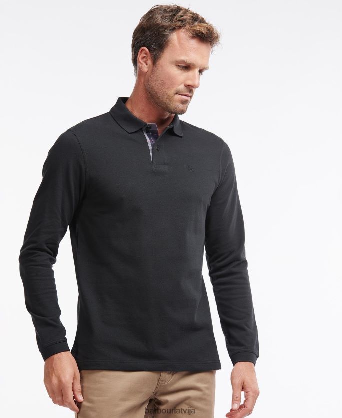 Barbour vīriešiem būtiski sporta langarmkrekli P8J88A590 apģērbs mežs