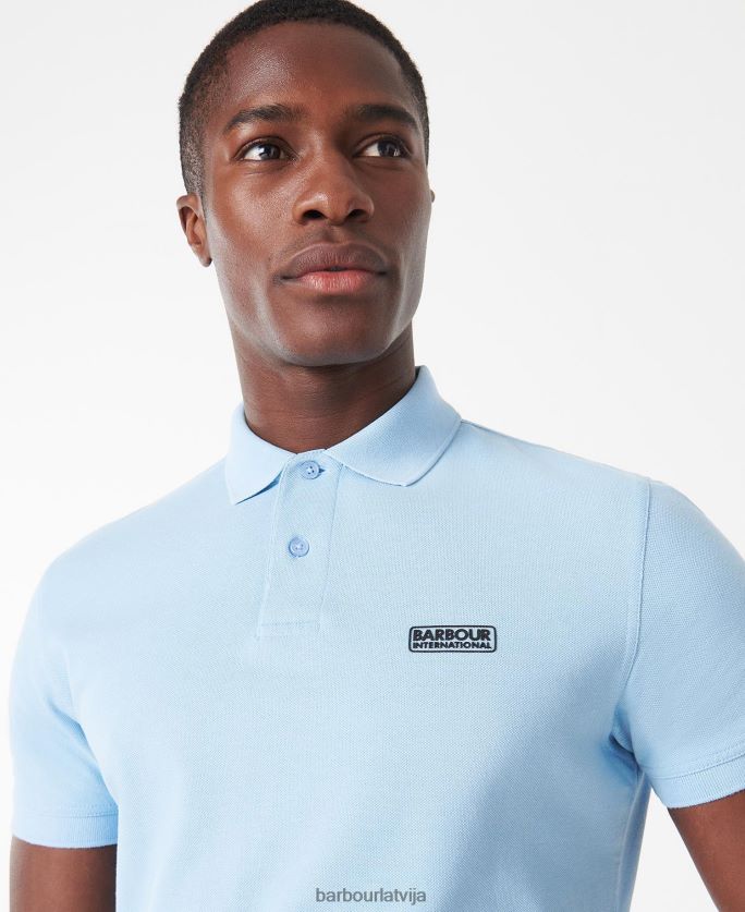 Barbour vīriešiem būtisks polo krekls P8J88A701 apģērbs dzeltena dūmaka