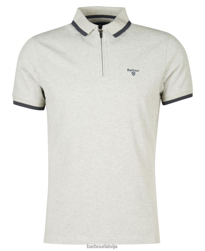 Barbour vīriešiem beaumont zip polo krekls P8J88A727 apģērbs klasiskā flote