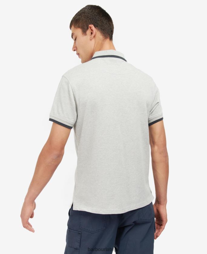 Barbour vīriešiem beaumont zip polo krekls P8J88A727 apģērbs klasiskā flote