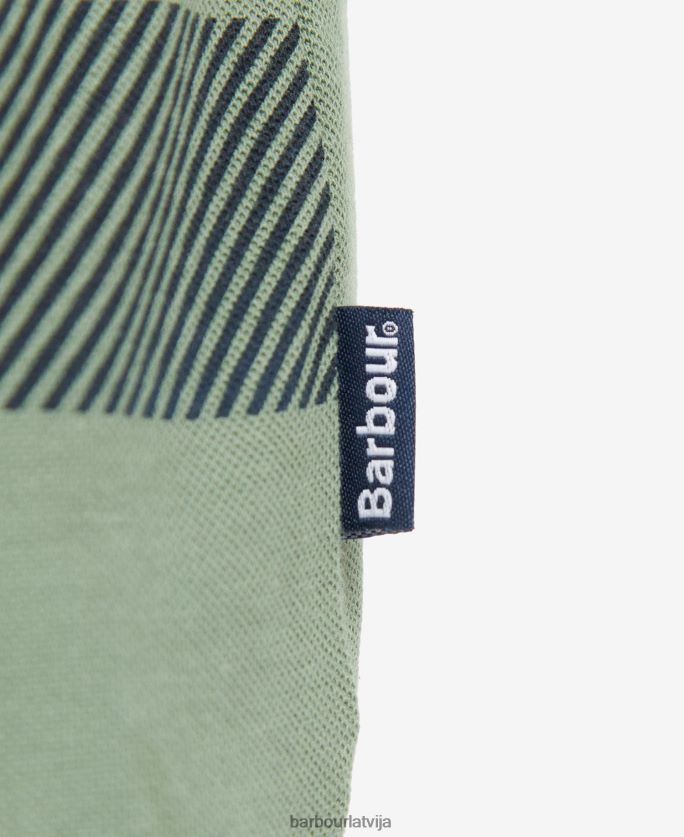 Barbour vīriešiem blaine polo krekls P8J88A712 apģērbs mazgāts akmens