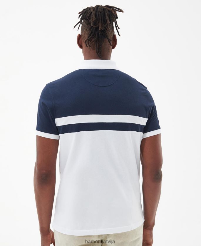 Barbour vīriešiem bonnington polo krekls P8J88A540 apģērbs dedzināta olīve