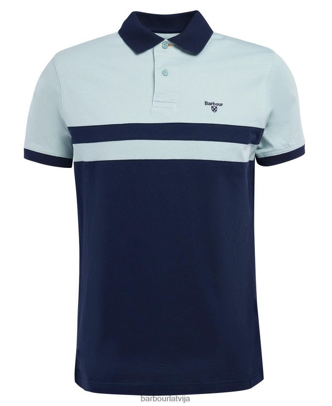 Barbour vīriešiem bonnington polo krekls P8J88A626 apģērbs dedzināta olīve