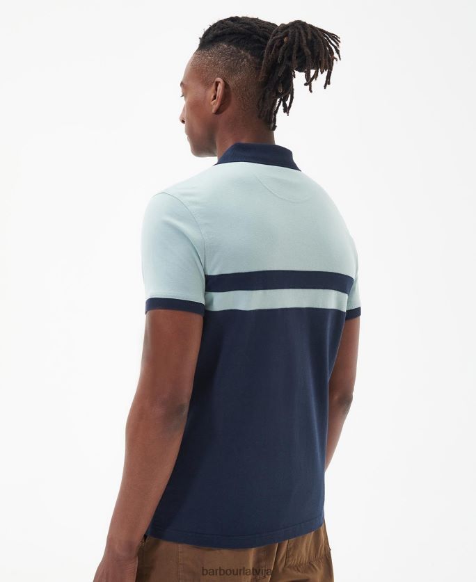 Barbour vīriešiem bonnington polo krekls P8J88A626 apģērbs dedzināta olīve