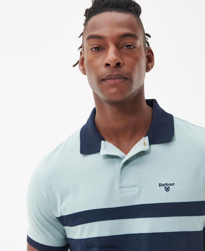 Barbour vīriešiem bonnington polo krekls P8J88A626 apģērbs dedzināta olīve