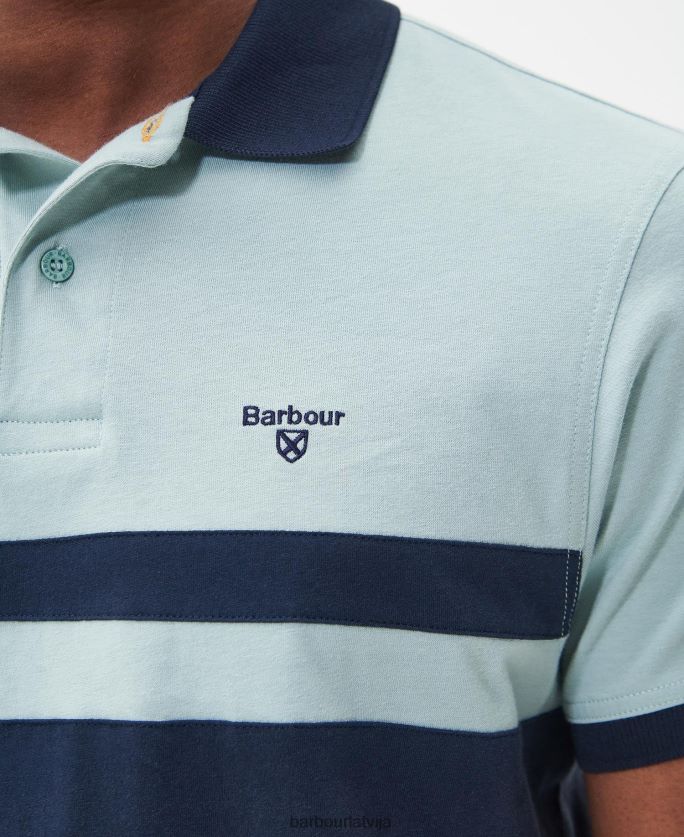Barbour vīriešiem bonnington polo krekls P8J88A626 apģērbs dedzināta olīve