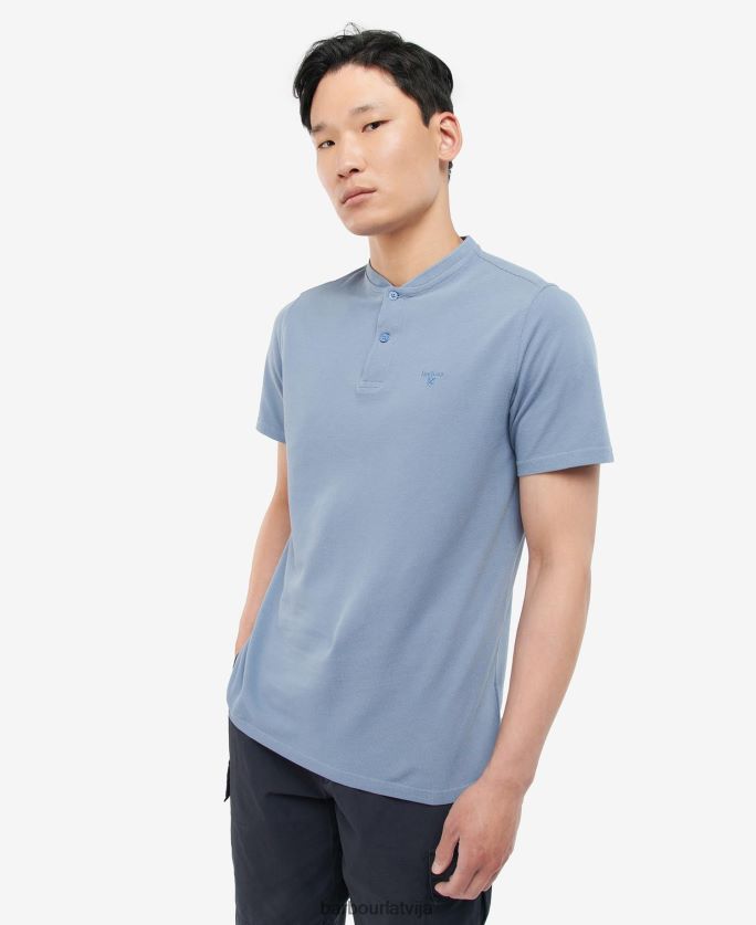Barbour vīriešiem brūns polo krekls P8J88A719 apģērbs migla