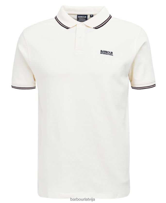 Barbour vīriešiem braucēja polo krekls ar uzgali P8J88A594 apģērbs arhīvs olīvu