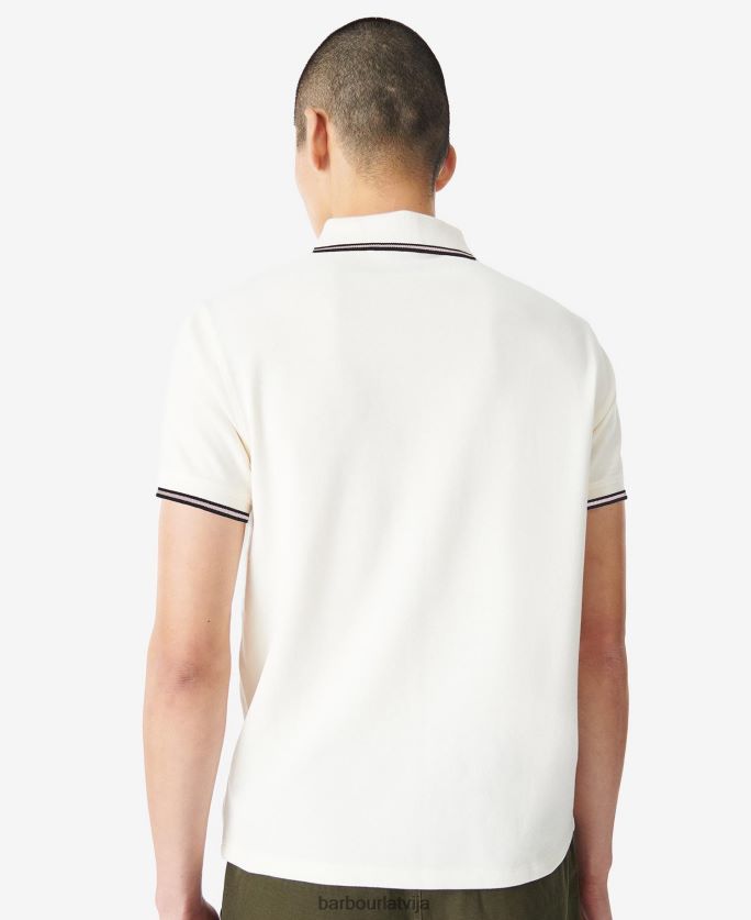 Barbour vīriešiem braucēja polo krekls ar uzgali P8J88A594 apģērbs arhīvs olīvu