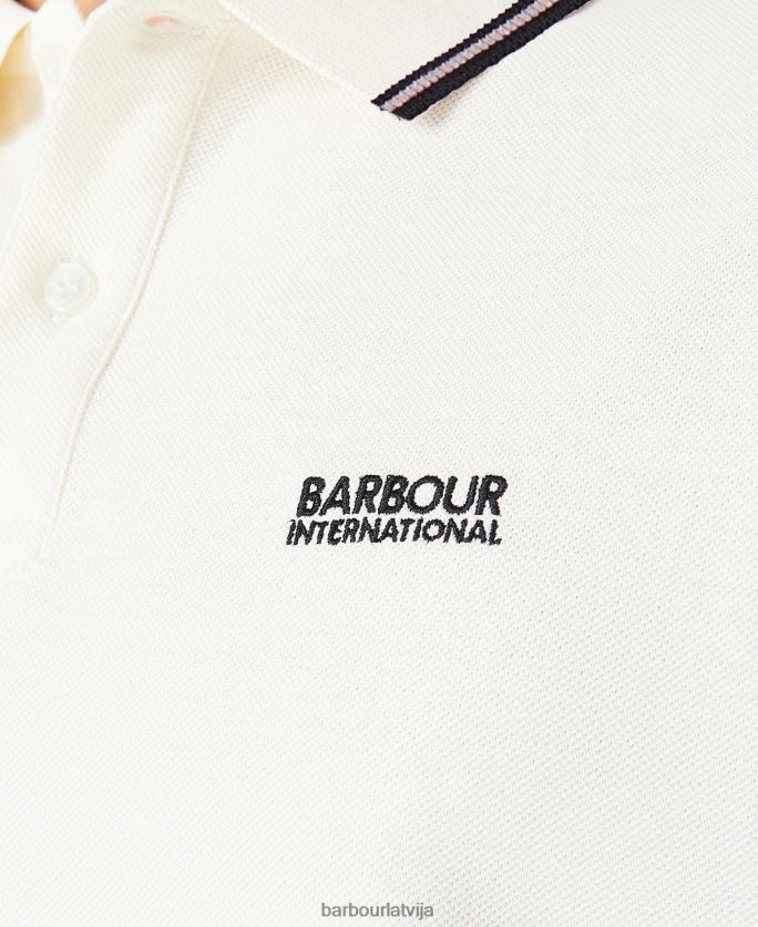 Barbour vīriešiem braucēja polo krekls ar uzgali P8J88A594 apģērbs arhīvs olīvu