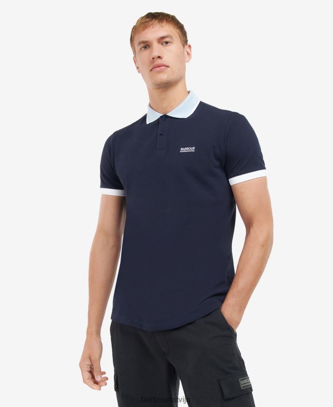 Barbour vīriešiem cik polo krekls P8J88A660 apģērbs zils horizonts