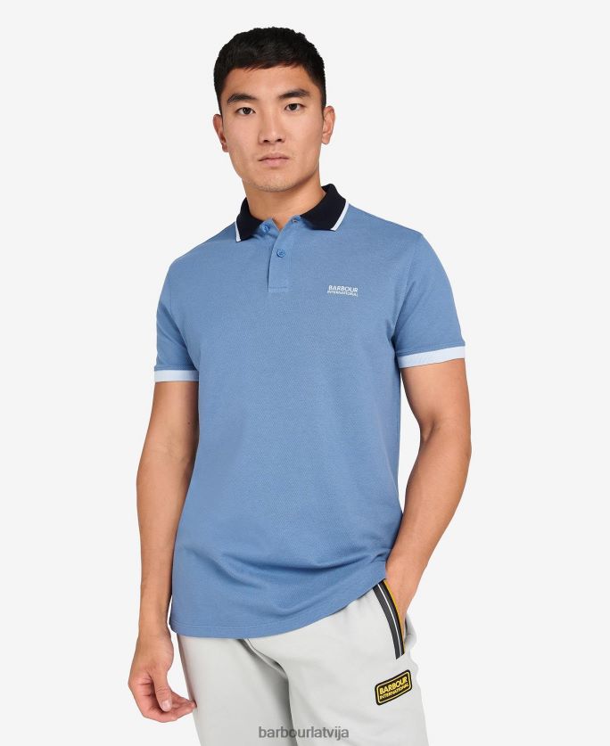 Barbour vīriešiem cik polo krekls P8J88A661 apģērbs klasisks balts