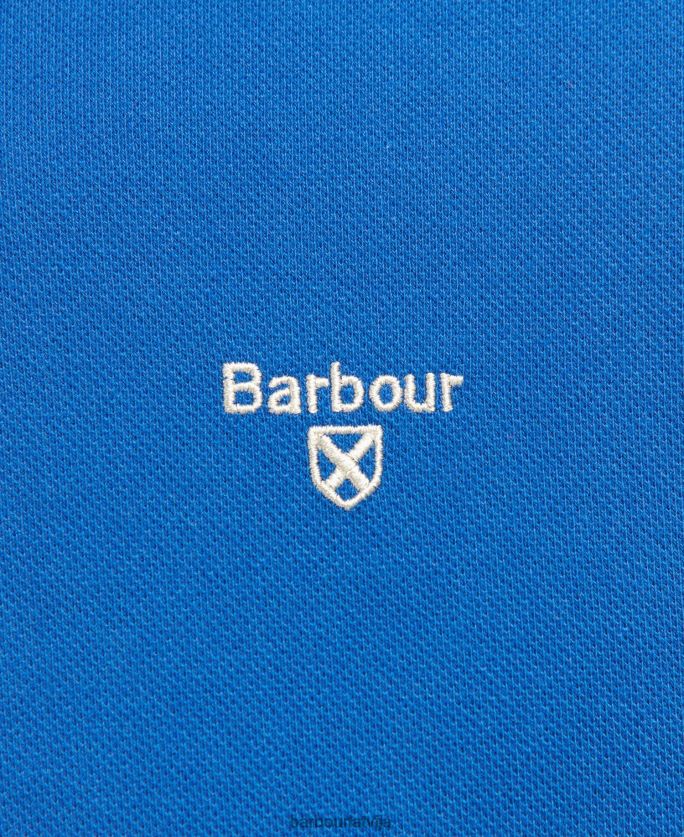Barbour vīriešiem easingtonas polo krekls P8J88A694 apģērbs agaves zaļa