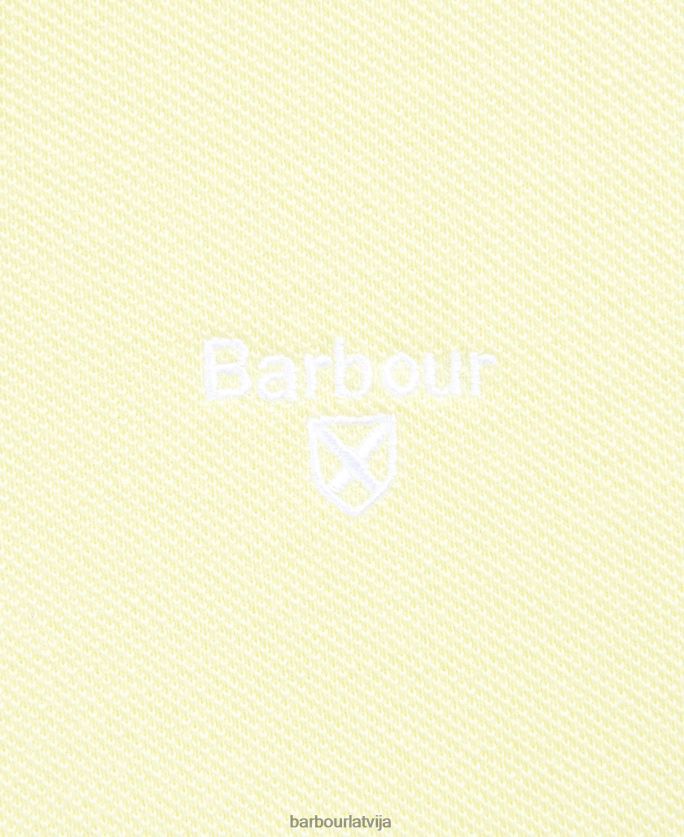 Barbour vīriešiem finkle polo krekls P8J88A672 apģērbs putekļainā piparmētra