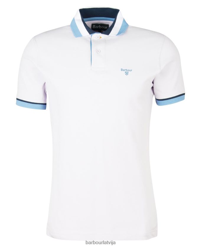 Barbour vīriešiem finkle polo krekls P8J88A685 apģērbs balinātas olīvas