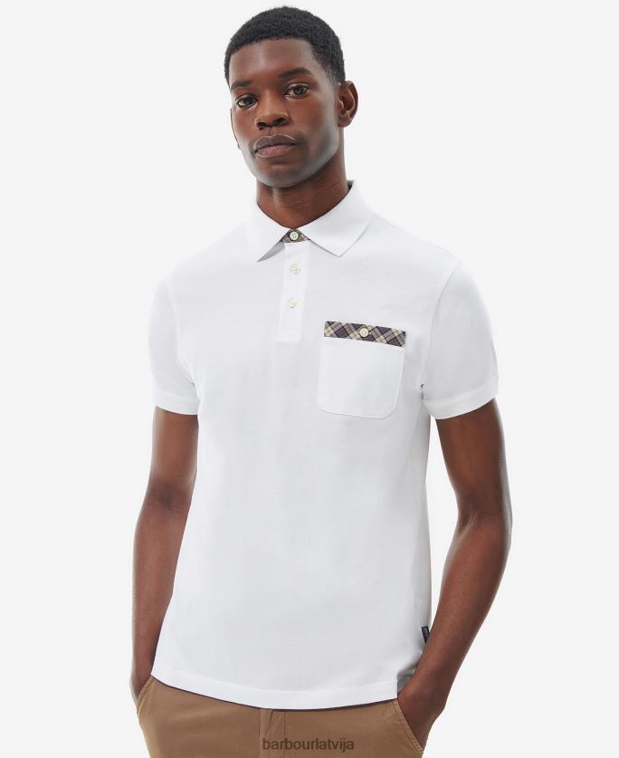 Barbour vīriešiem kārīgs polo krekls P8J88A597 apģērbs kukurūzas kāts