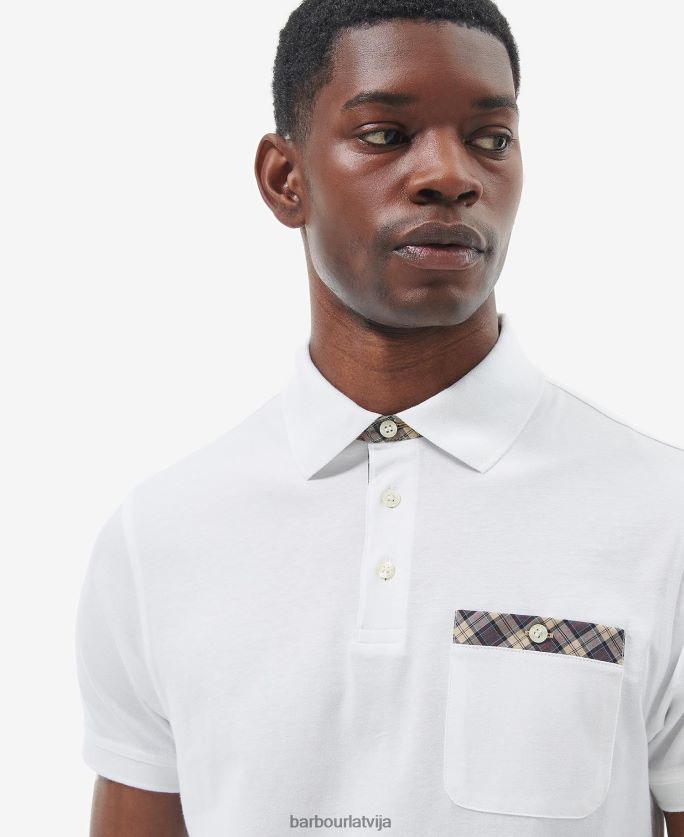 Barbour vīriešiem kārīgs polo krekls P8J88A597 apģērbs kukurūzas kāts