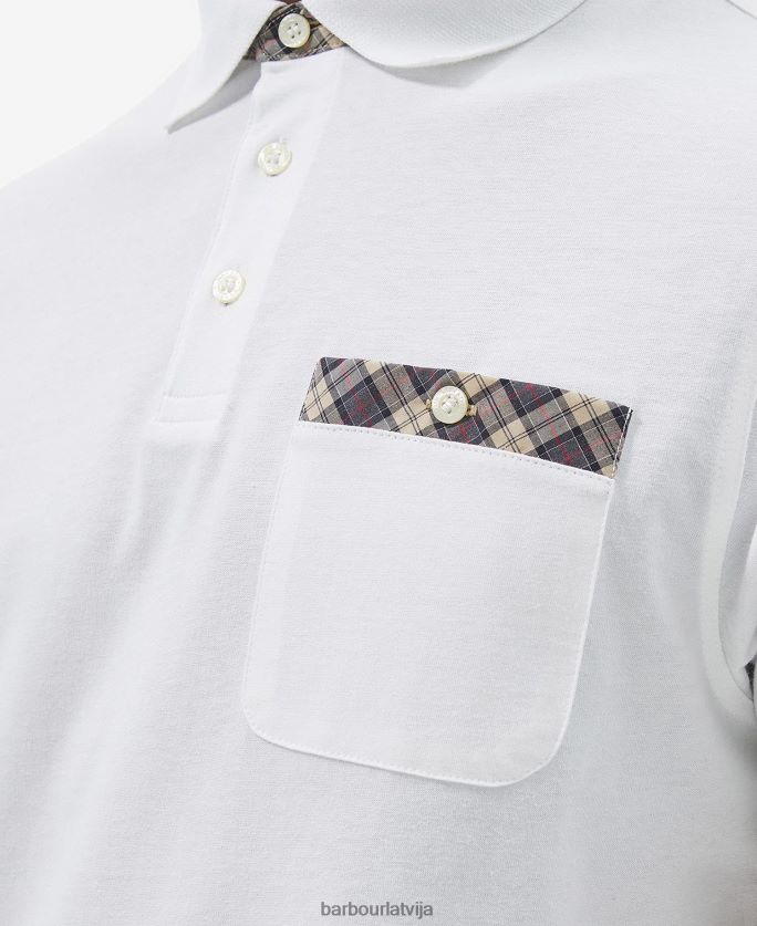 Barbour vīriešiem kārīgs polo krekls P8J88A597 apģērbs kukurūzas kāts