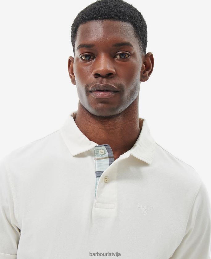 Barbour vīriešiem kirkhill polo krekls P8J88A593 apģērbs zils krīts