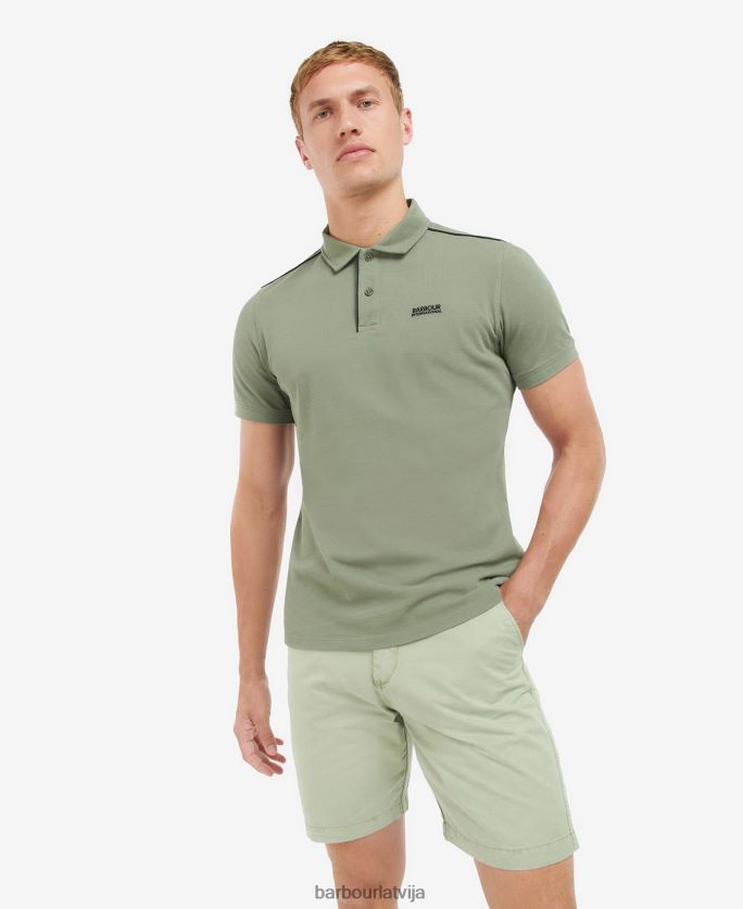 Barbour vīriešiem malas polo krekls P8J88A645 apģērbs klasisks melns