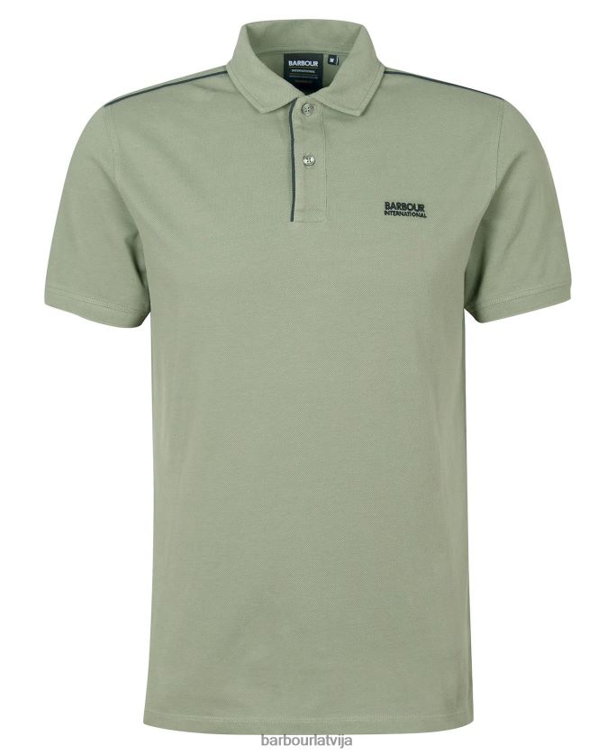 Barbour vīriešiem malas polo krekls P8J88A645 apģērbs klasisks melns
