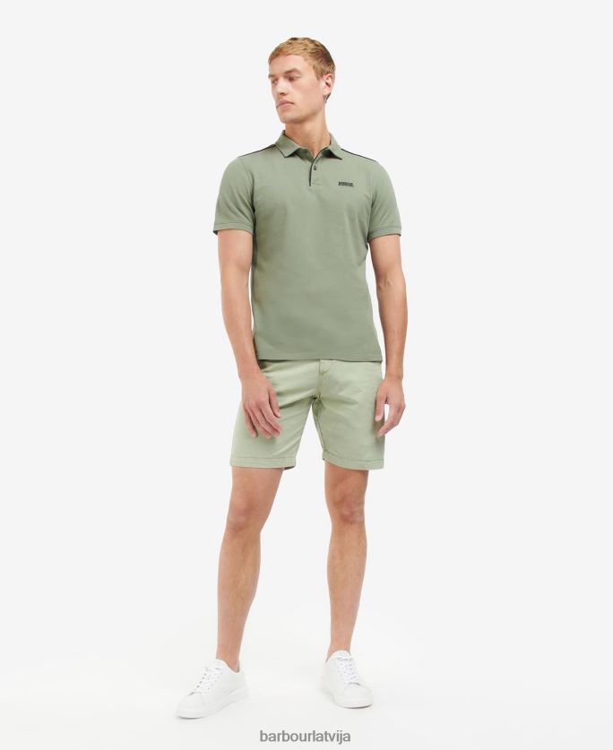 Barbour vīriešiem malas polo krekls P8J88A645 apģērbs klasisks melns