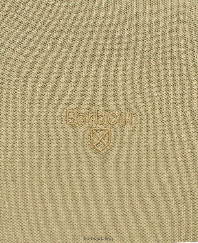 Barbour vīriešiem mazgāt sporta polo kreklu P8J88A667 apģērbs rozā sāls