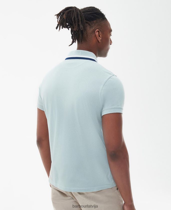 Barbour vīriešiem otterburn polo krekls P8J88A538 apģērbs dedzināta olīve