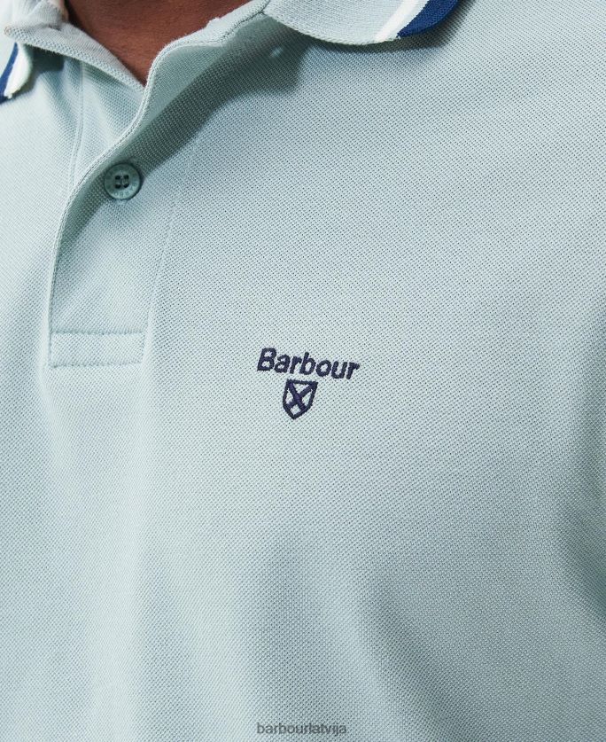 Barbour vīriešiem otterburn polo krekls P8J88A538 apģērbs dedzināta olīve