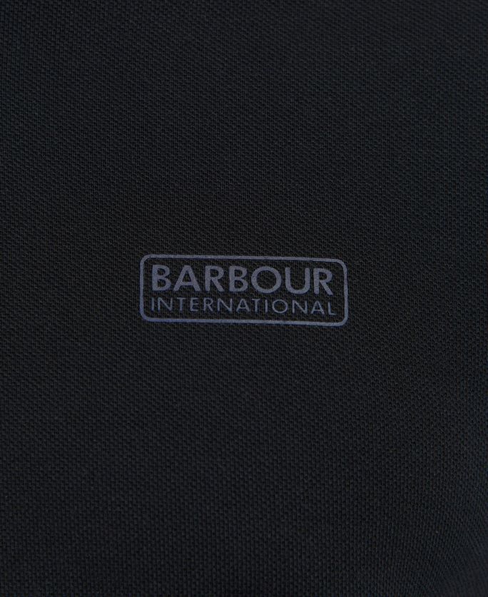 Barbour vīriešiem philip polo krekls P8J88A640 apģērbs melna tinte