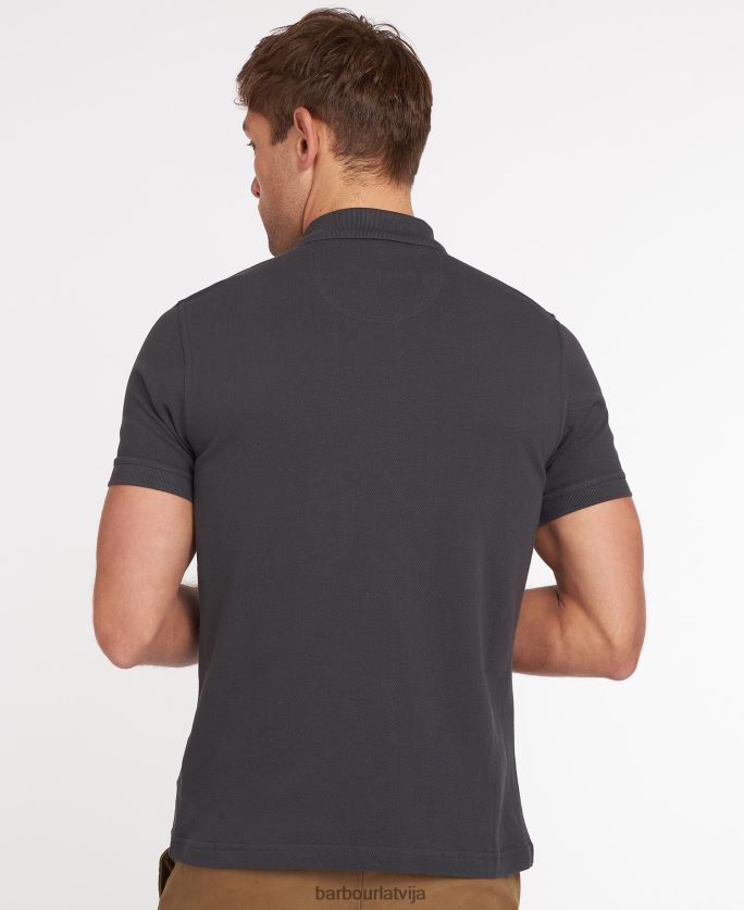 Barbour vīriešiem sporta polo krekls P8J88A561 apģērbs debesis