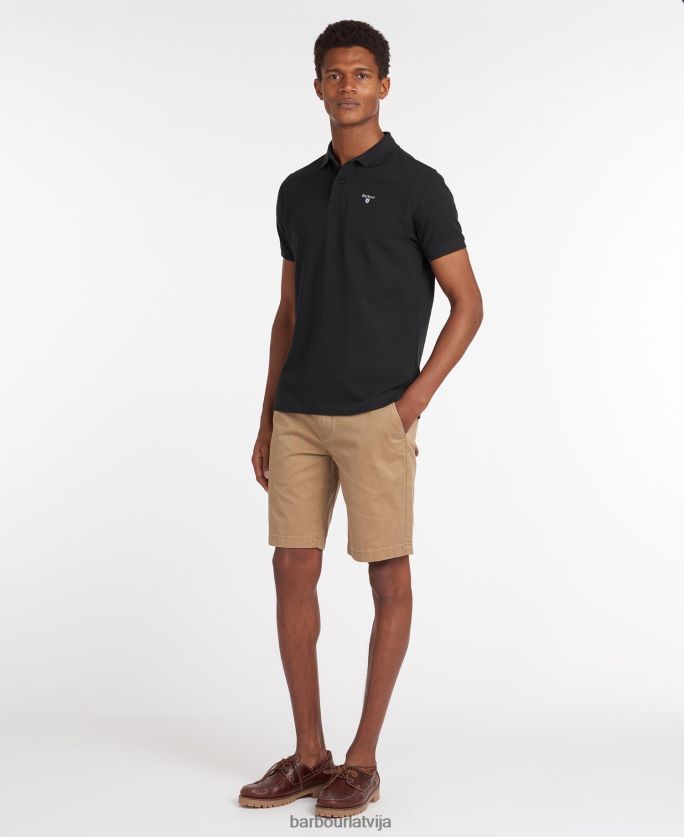 Barbour vīriešiem sporta polo krekls P8J88A563 apģērbs debesis
