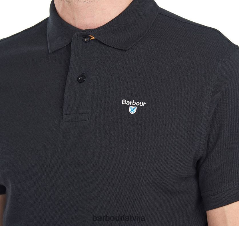 Barbour vīriešiem sporta polo krekls P8J88A563 apģērbs debesis