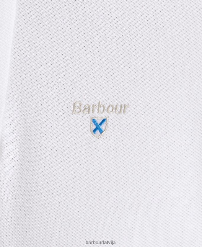 Barbour vīriešiem sporta polo krekls P8J88A576 apģērbs Atlantijas zils