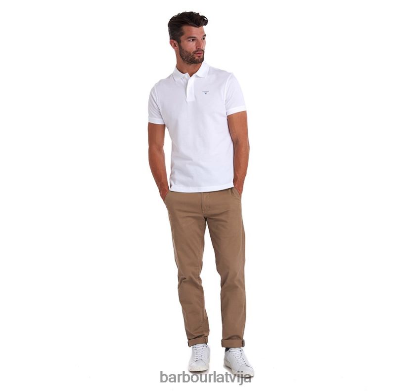 Barbour vīriešiem sporta polo krekls P8J88A576 apģērbs Atlantijas zils