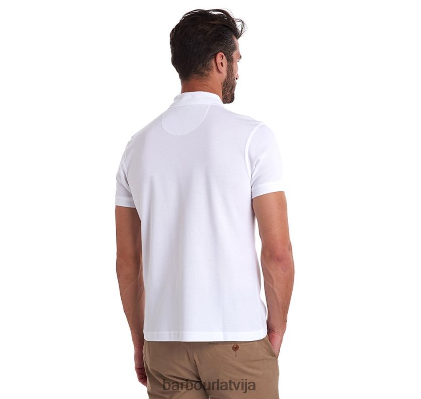 Barbour vīriešiem sporta polo krekls P8J88A576 apģērbs Atlantijas zils