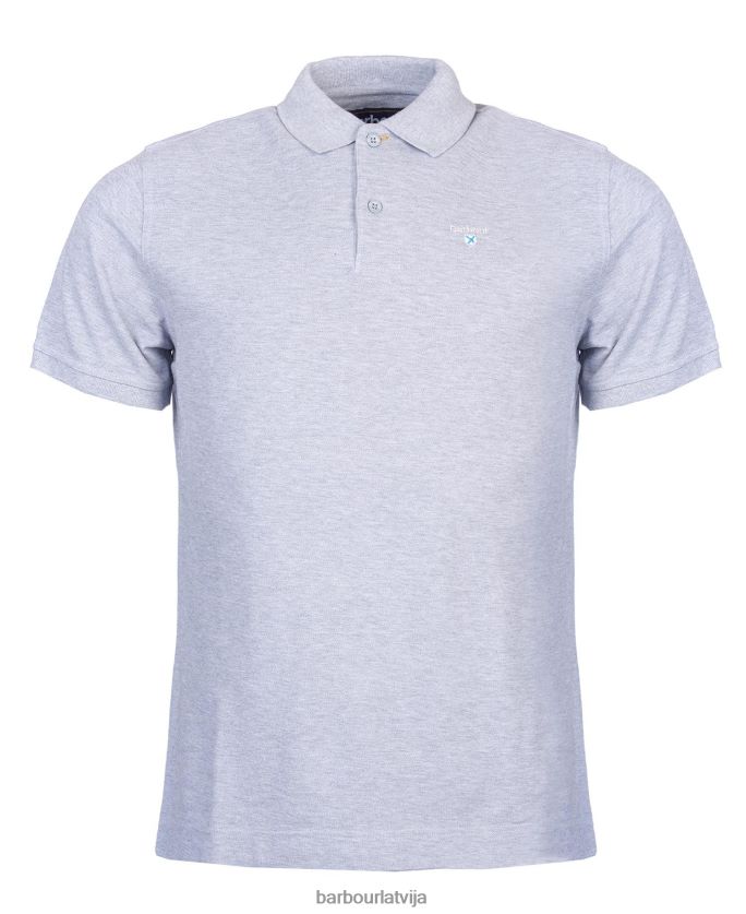 Barbour vīriešiem sporta polo krekls P8J88A578 apģērbs Atlantijas zils