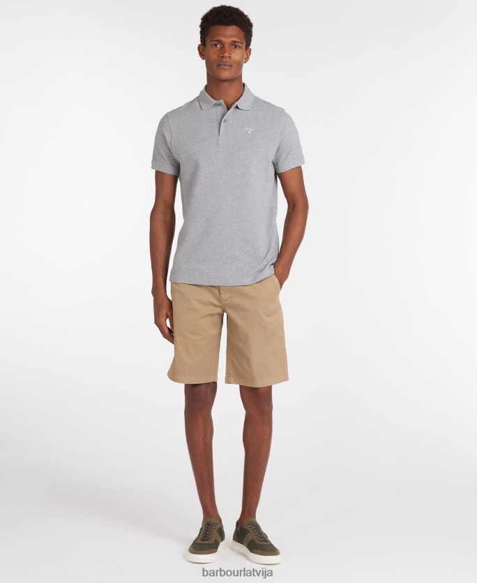 Barbour vīriešiem sporta polo krekls P8J88A578 apģērbs Atlantijas zils