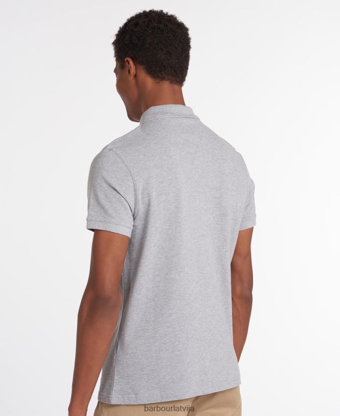 Barbour vīriešiem sporta polo krekls P8J88A578 apģērbs Atlantijas zils
