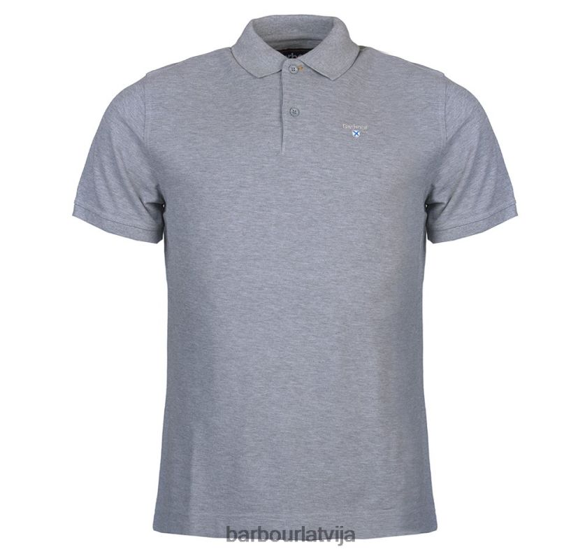 Barbour vīriešiem sporta polo krekls P8J88A578 apģērbs Atlantijas zils