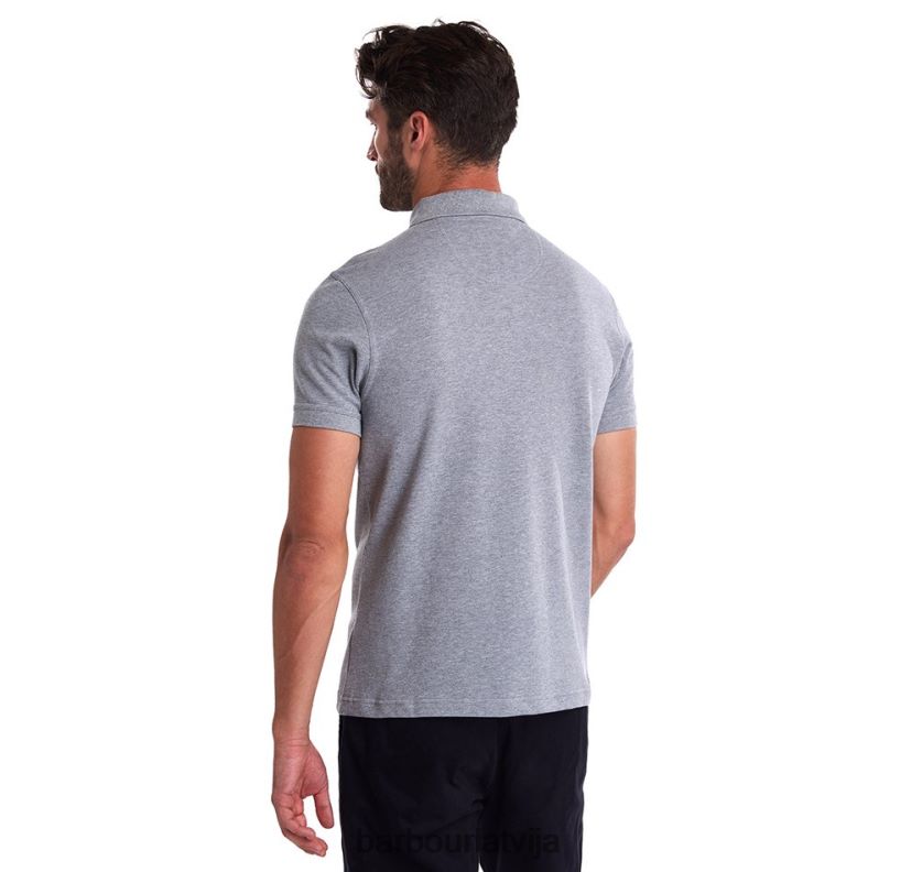 Barbour vīriešiem sporta polo krekls P8J88A578 apģērbs Atlantijas zils