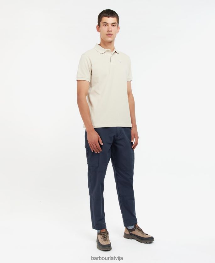 Barbour vīriešiem sporta polo krekls P8J88A651 apģērbs rozā