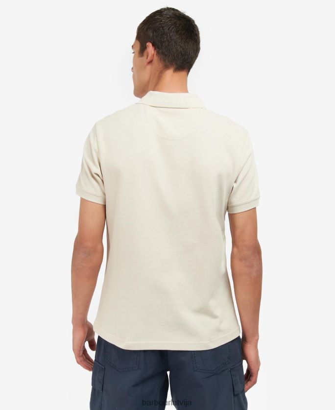 Barbour vīriešiem sporta polo krekls P8J88A651 apģērbs rozā