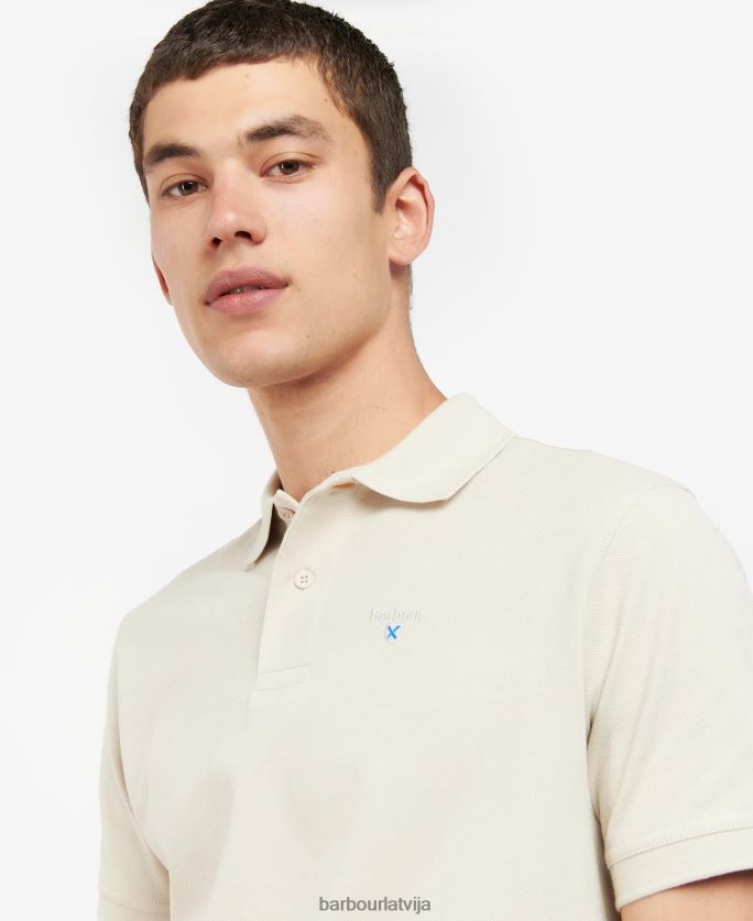 Barbour vīriešiem sporta polo krekls P8J88A651 apģērbs rozā
