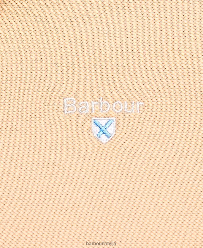 Barbour vīriešiem sporta polo krekls P8J88A654 apģērbs putekļainā piparmētra