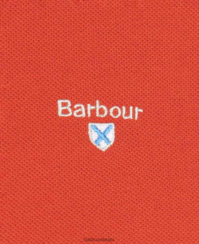 Barbour vīriešiem sporta polo krekls P8J88A666 apģērbs debesis